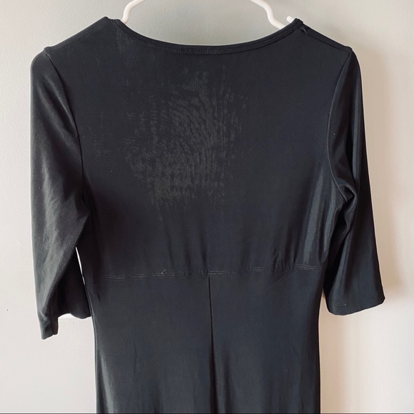 Willi Smith stretch black dress - Picture 4 of 6